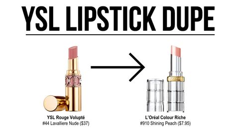 ysl dupe lipstick.